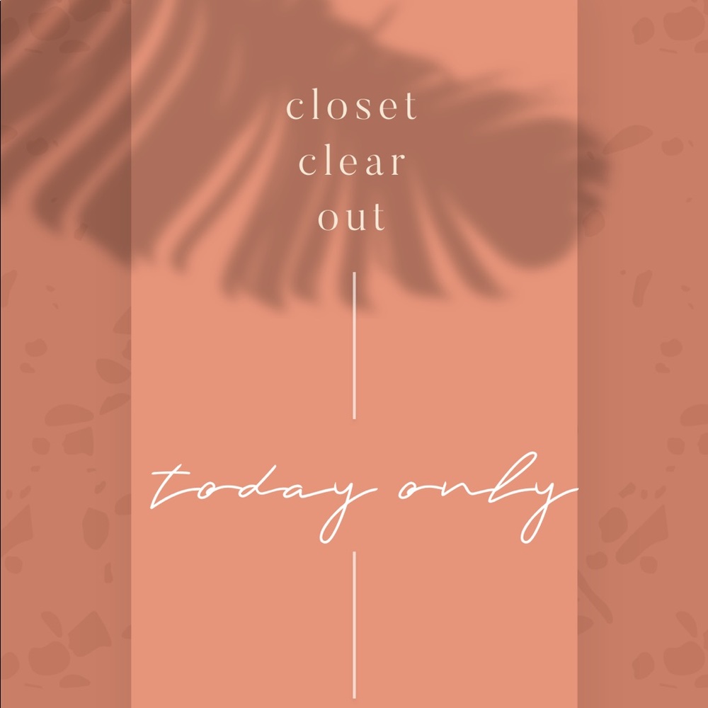 CLOSET CLEAR OUT (men women & kids)